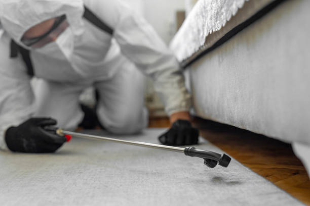 Professional Fumigation Services technician working in Water Mill, NY